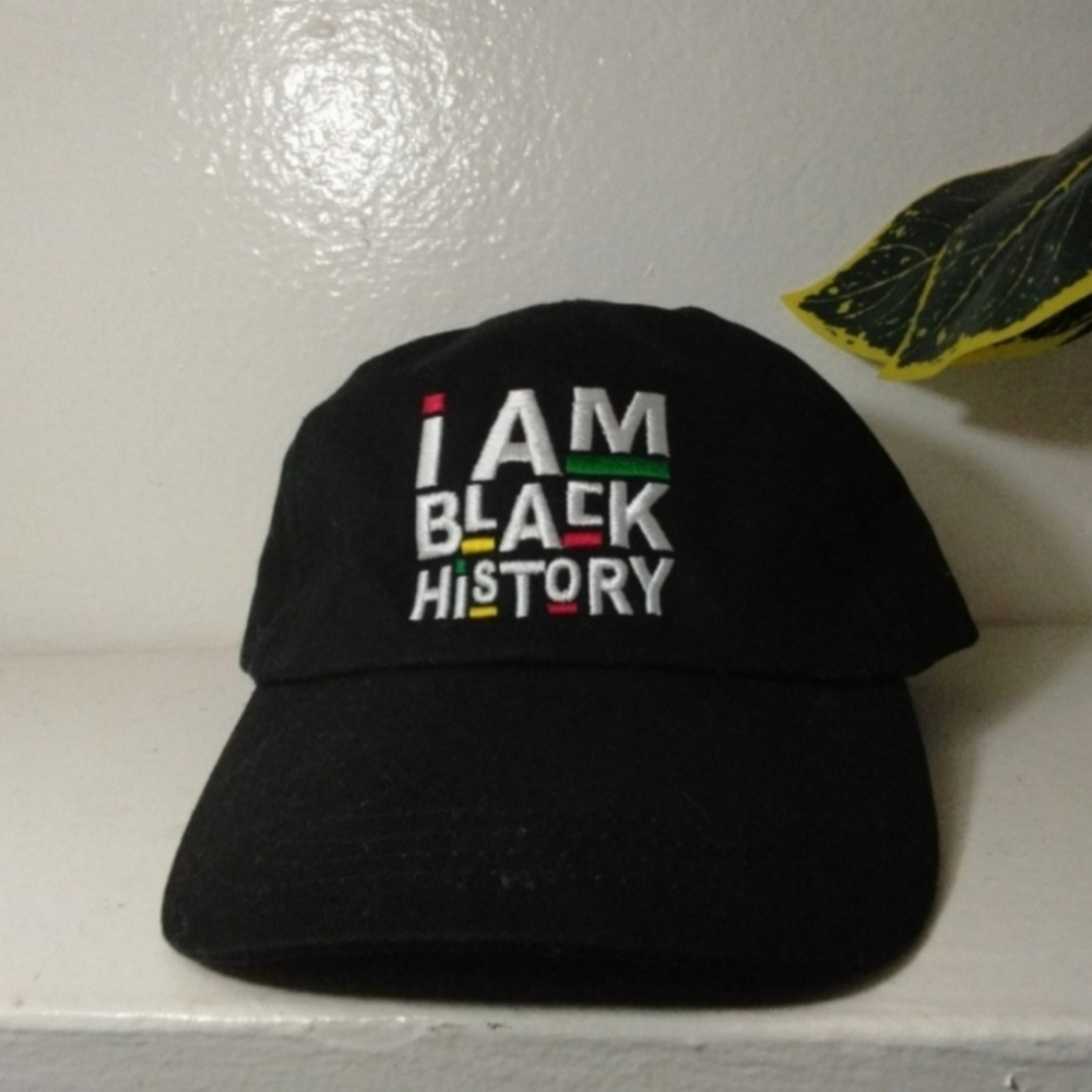 Black History Embroidered Cap